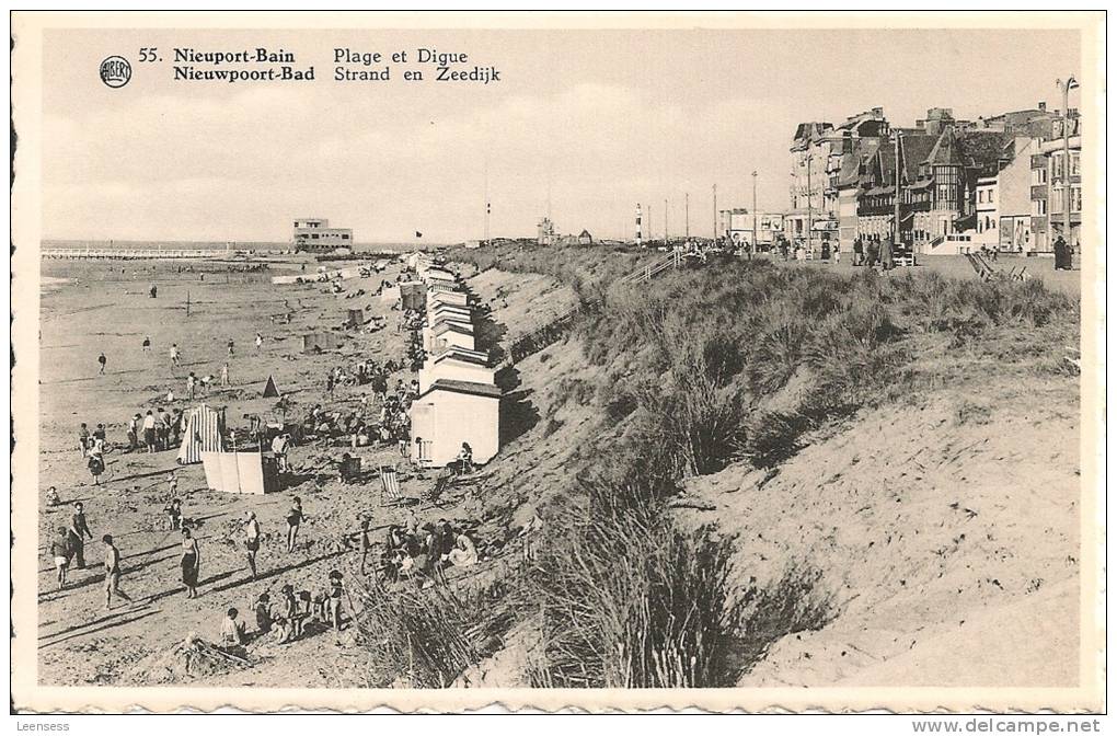 Nieuwpoort-bad, Strand En Zeedijk - Nieuwpoort