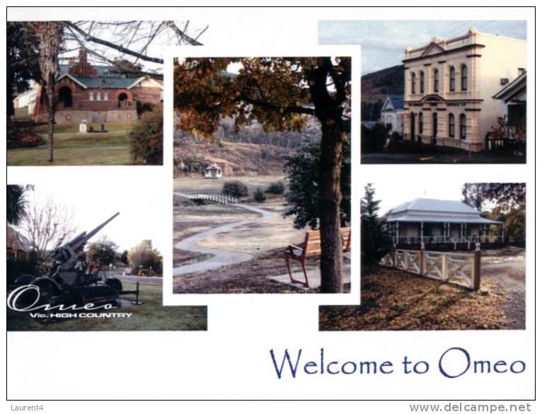 (145) Australia - VIC - Omeo With War Memorial - Grampians