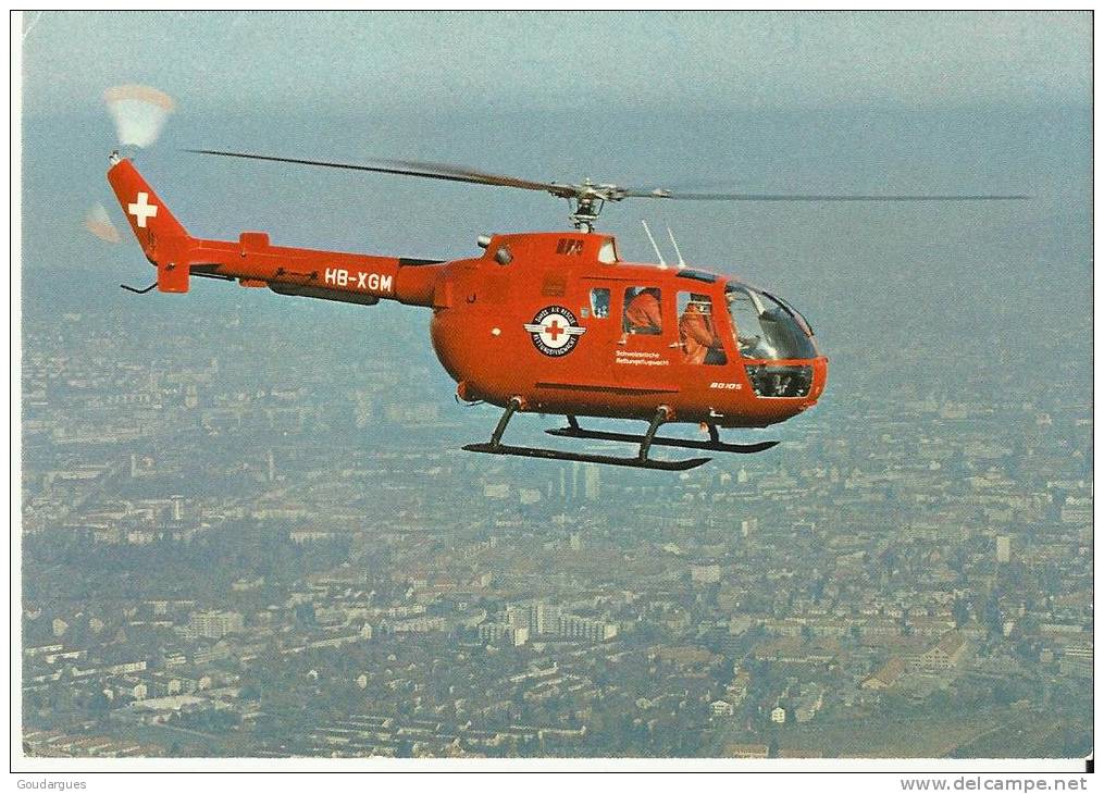 Rettungshelikopter Typ  Bölkow BO-105 CBS - Hélicoptères