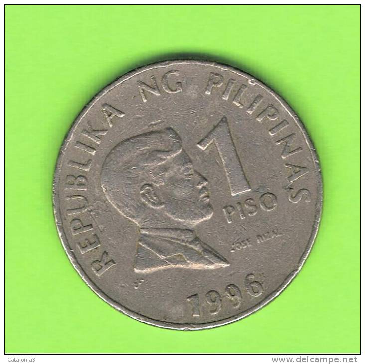 FILIPINAS - PHILIPPINES -  1 Piso 1996  KM269 - Filipinas