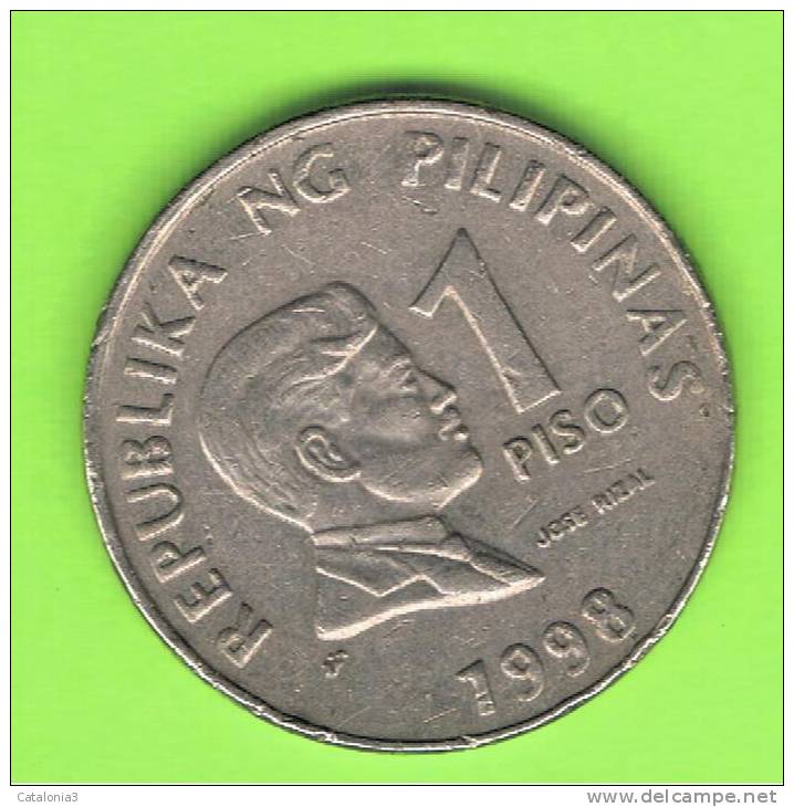 FILIPINAS - PHILIPPINES -  1 Piso 1998  KM269 - Filipinas