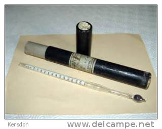 Thermometre Ancien Pour Developpement Cuvette - Material Y Accesorios