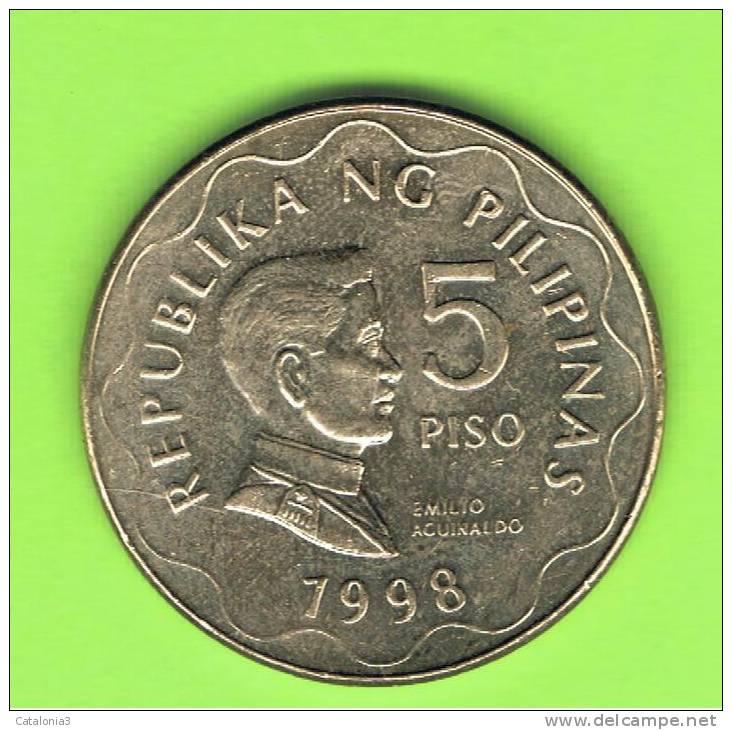 FILIPINAS - PHILIPPINES -  5 Piso 1998   KM272 - Philippines