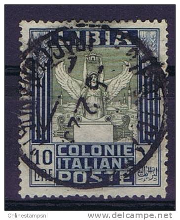 Italy: Libia 1921 Sa 32, Cat Value 225 Euro - Libya