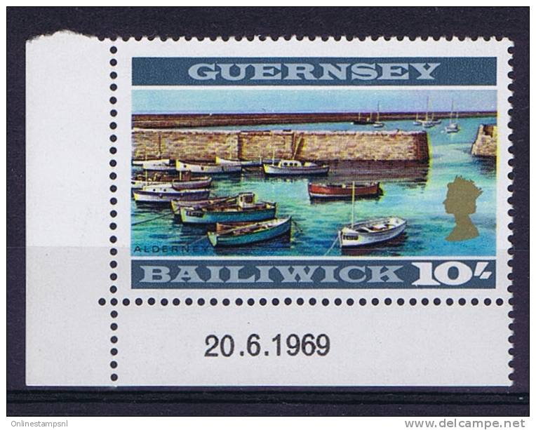 Guernsey: 1969 Mi 22B MNH/** - Guernsey