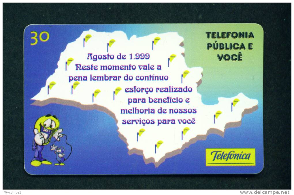 BRAZIL - Inductive Phonecard As Scan - Brasilien