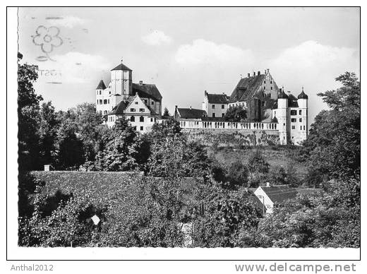 Illertissen Schwaben Schloss Wohnhaus Panorama Sw 28.5.1963 - Illertissen