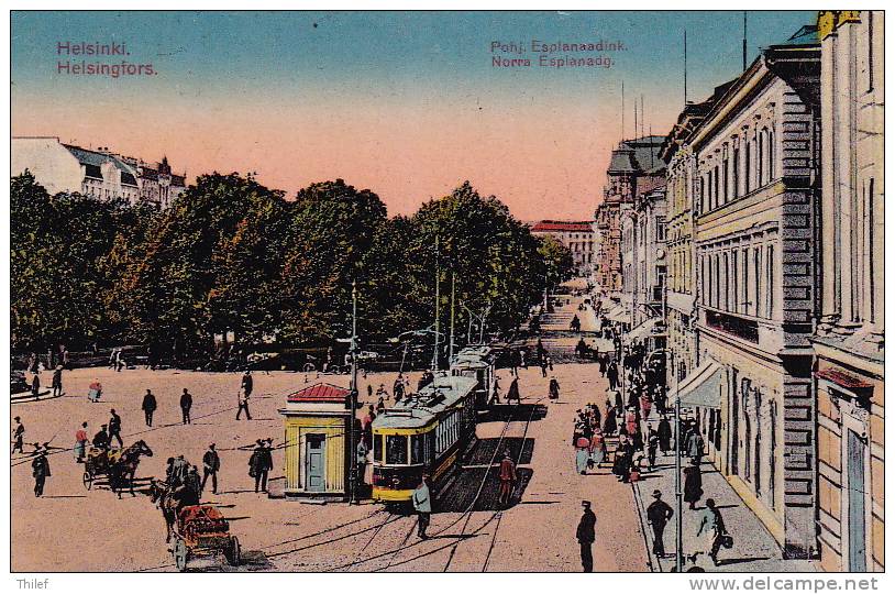 Helsinki 9: Pohj. Esplanaadink 1931 ( Tramway) - Finlande