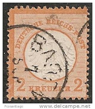 ALEMANIA 1872 - Yvert #8 - VFU - Usados