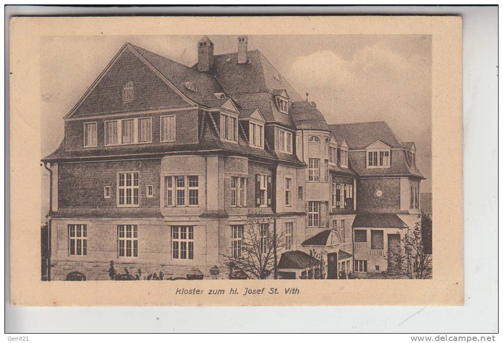 B 4780 ST.VITH, Kloster Zum Hl. Josef, 1928 - Sankt Vith