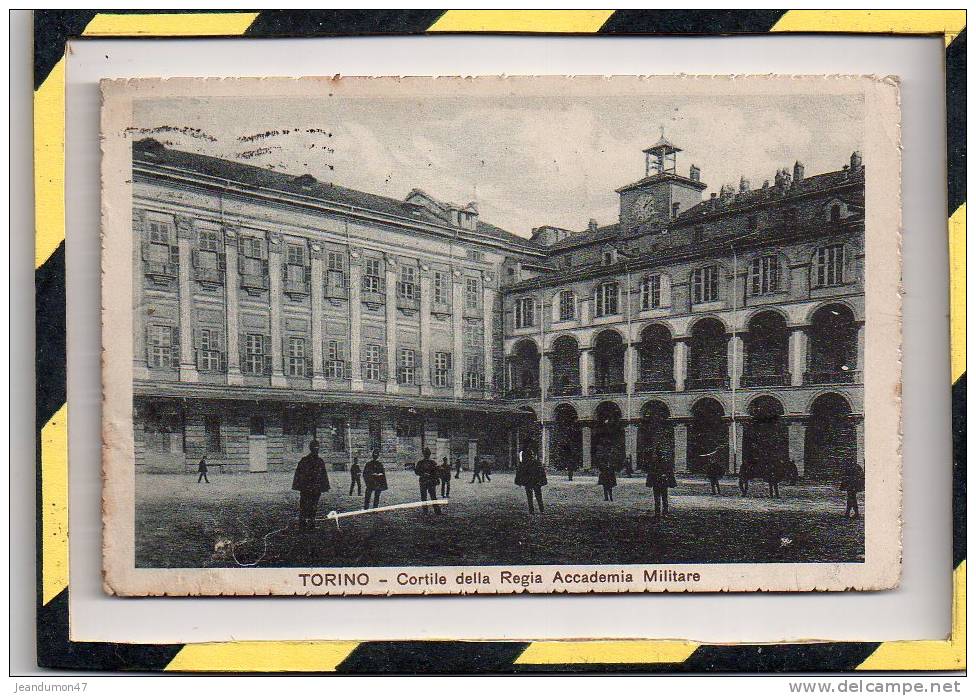 TORINO. - . CORTILE DELLA REGIA ACCADEMIA MILITARE - Unterricht, Schulen Und Universitäten