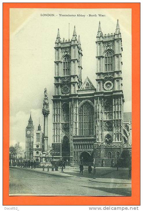 Angleterre - London  "  Westminster Abbay - North West  " - Westminster Abbey