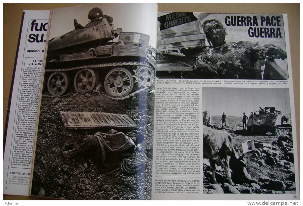 PBR/9 Rivista FOTOGRAFARE Genn. 1974/Proiettori Cine/guerra In Medio Oriente/Bencini-Leica/FOT OGRAFIA - Arte, Diseño Y Decoración