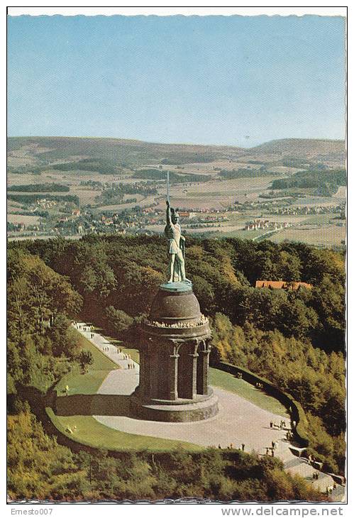 PK-CP Deutschland, Herrmannsdenkmal Im Teuteberger Wald, Gebraucht, Siehe Bilder! *) - Detmold