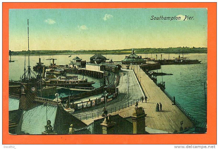 Angleterre - Southampton  "  Southampton Pier  " Carte Glacee - Southampton