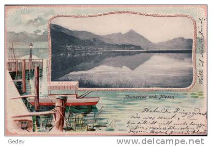 Thunersee Litho Gaufrée (3561) - Otros & Sin Clasificación