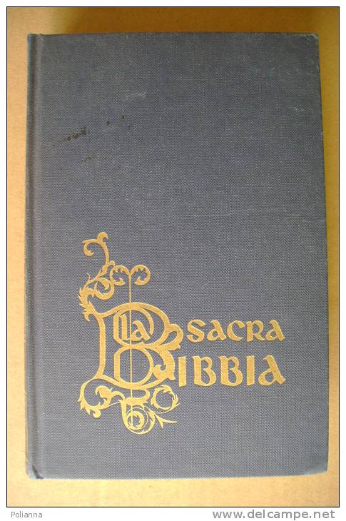 PBR/44 LA SACRA BIBBIA  Edizioni Paoline 1964 - Religion
