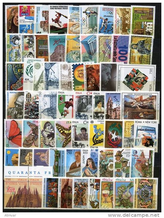 1175. ITALIA (1996) - Complete Year Pack, Mint / Annee Complet Neuf - Full Years