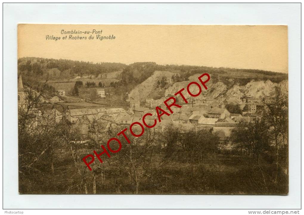 COMBLAIN Au PONT-Village Et Rochers Du Vignoble-BELGIQUE-BELGIEN- - Comblain-au-Pont