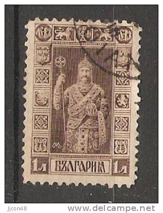 Bulgaria 1911  Definitives  1L  (o)  Mi.87 I   Perf 12 - Used Stamps