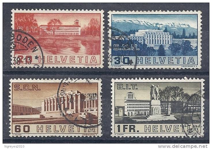 130403450  SUIZA  YVERT  Nº  307/10 - Used Stamps