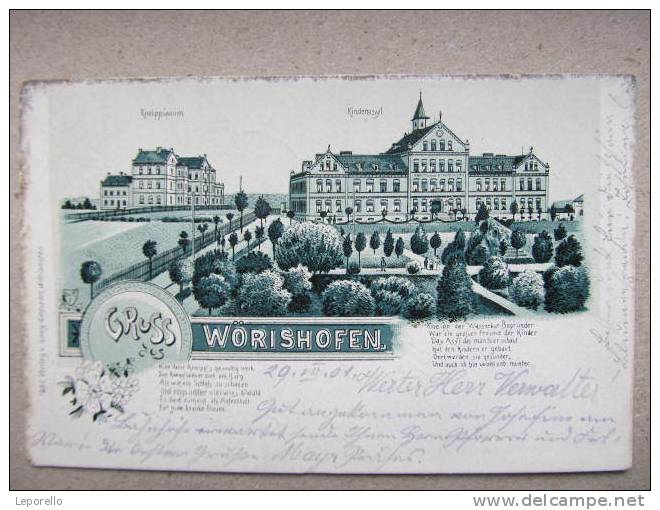 AK BAD WÖRISHOFEN Litho 1901 // D*7767 - Bad Woerishofen