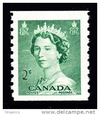 Canada (Scott No. 331 - Reine / Elizabeth / Queen)  [**] B / F - Roulettes