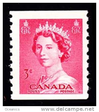 Canada (Scott No. 332 - Reine / Elizabeth / Queen) [**] B / F - Francobolli In Bobina