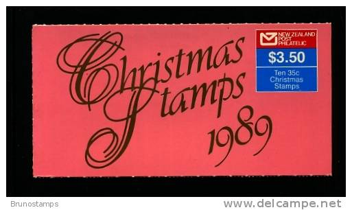 NEW ZEALAND - 1989  $ 3.50  BOOKLET  CHRISTMAS  MINT NH - Booklets