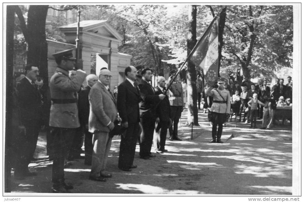 HELSINKI (Finlande) Ancienne Photographie Hommage Français Aux Morts Finlandais 1937 - Finlande