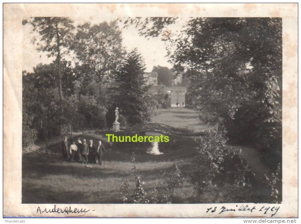 PHOTO OUDERGEM AUDERGHEM 1919 - Auderghem - Oudergem