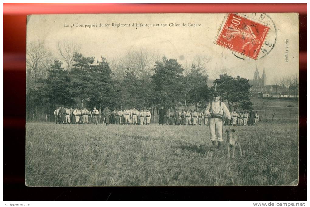 La 7ème Compagnie Du 67ème Régiment D'Infanterie Et Son Chine De Guerre - Régiments