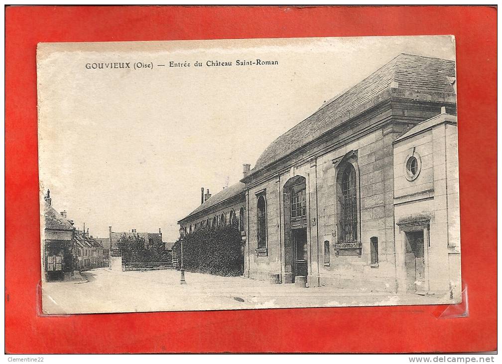 Gouvieux Entrée Du Chateau ( édition: LL écrite  De 1918 ) - Gouvieux