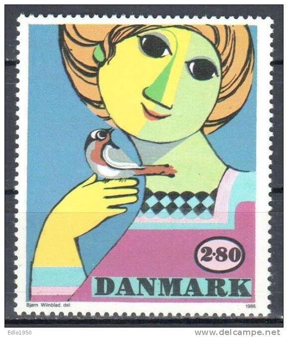 Denmark 1986 - Art -  Mi.855 - MNH (**) - Neufs
