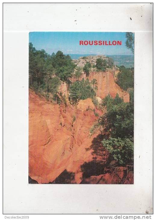 BT10430 Roussillon Falaises D Ocres D Or Et De Sang     2 Scans - Roussillon