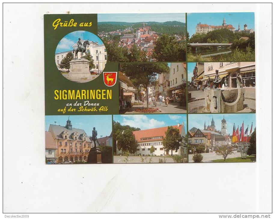 BT11002 Sigmaringen An Der Donau    2 Scans - Sigmaringen