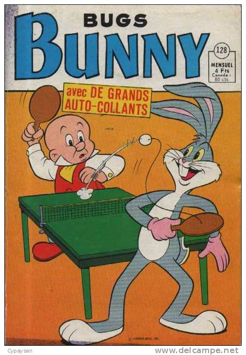 BUGS BUNNY  N° 128 BE SAGEDITION 01-1979 AVEC SUPERMAN + DOCTEUR SOLAR - Sagédition