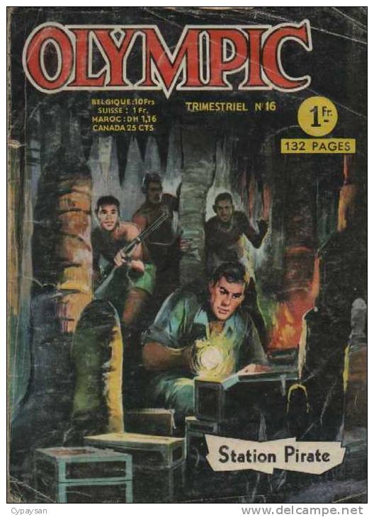 OLYMPIC N° 16 BE AREDIT 11-1966 - Arédit & Artima