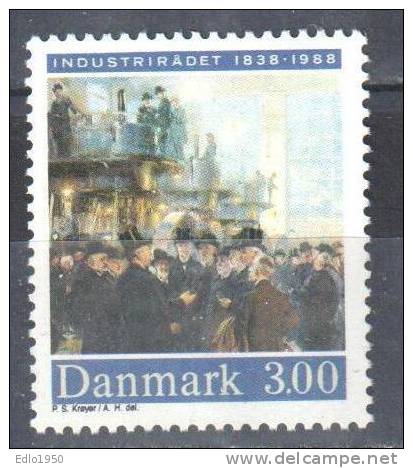 Denmark 1988 - Art  Painting -  Mi.924 - MNH (**) - Unused Stamps