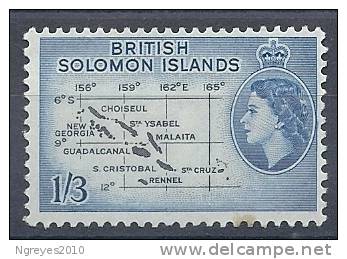 130403415  I. SALOMON  G.B.   YVERT   Nº  89A  **  MNH - Isole Salomone (...-1978)