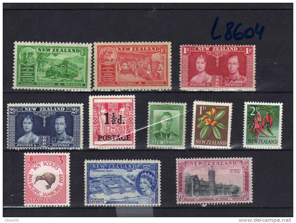 Nouvelle-Zélande  - Petit Lot De Neufs* - Unused Stamps