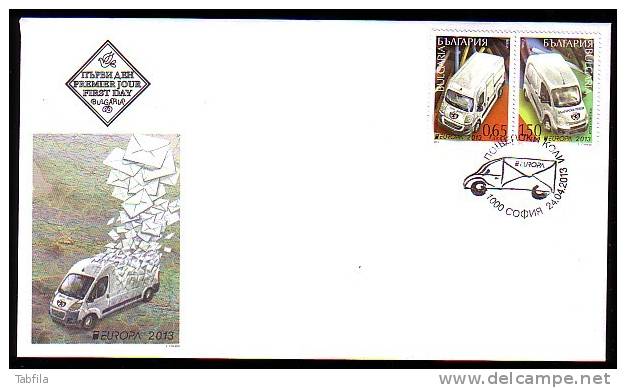 BULGARIA - 2013 - Europa 2013 - 2v - FDC - Neufs