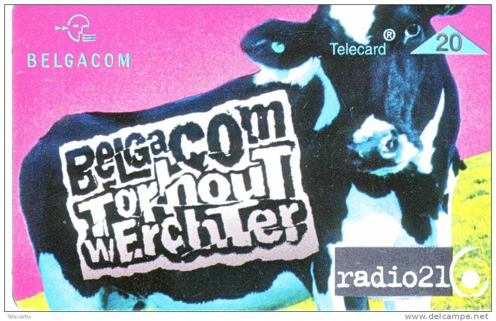 Télécarte BELGACOM Privée 20BEF RADIO 21 Vide Et TTB **** Série N°704A15472 RARE  Faible émission ! - Collections
