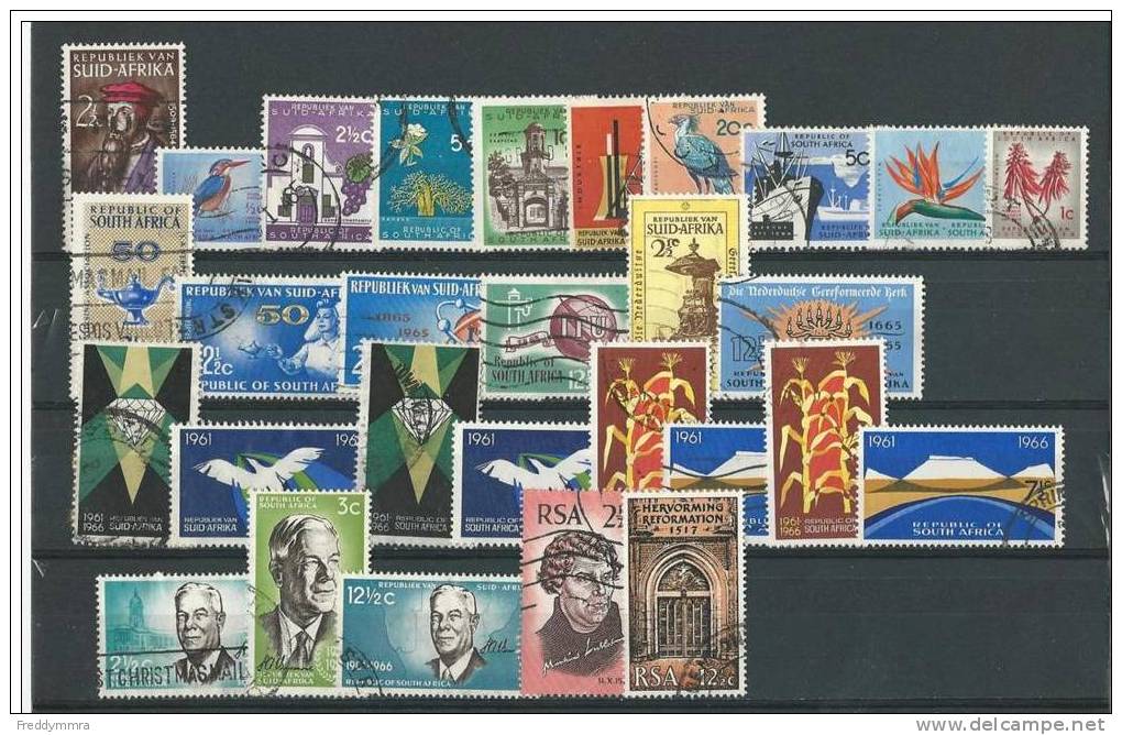 Afrique Du Sud: 1 Lot  Entre 280 Et 310   Oblit - Used Stamps