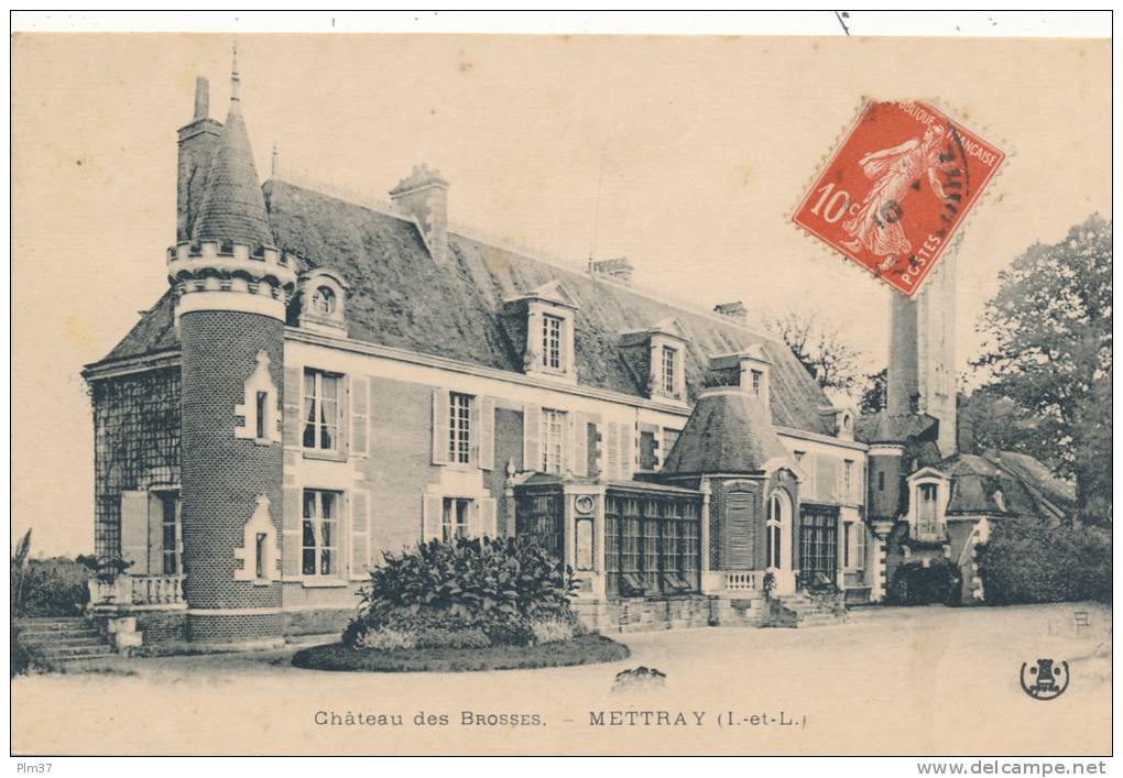 METTRAY - Chateau Des Brosses - Mettray
