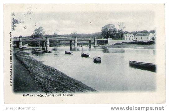 BALLOCH BRIDGE  Foot Of  LOCH LOMOND - ARGYLL - SCOTLAND - Dunbartonshire