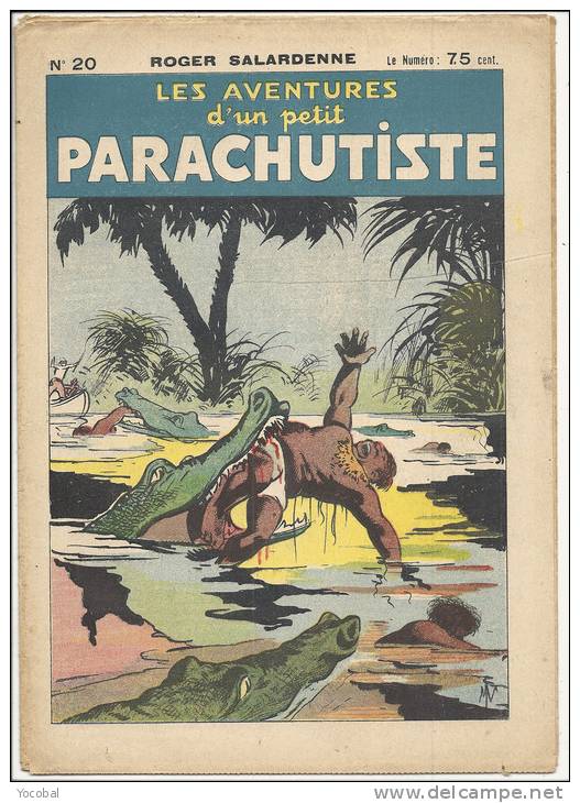 Revue Junior, "Les Aventures D´un Petit Parachutiste" - Rocher Salardenne - N° 20 - 1939 - Frais De Port France : € - Autres & Non Classés