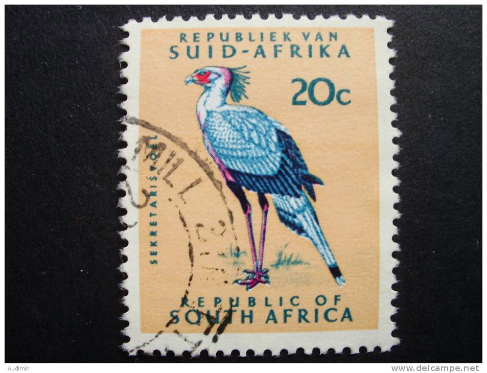 Südafrika 297 Oo Used, Sekretär (Sagittarius Serpentarius) - Used Stamps