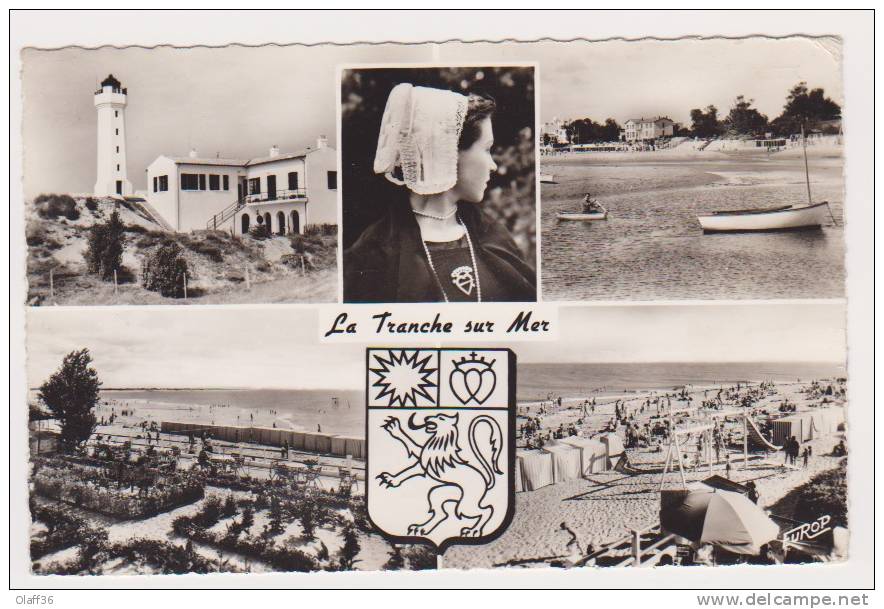 CPSM VENDEE 85 LA TRANCHE SUR MER   MULTIVUES - La Tranche Sur Mer