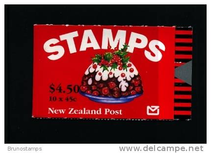 NEW ZEALAND - 1993  $ 4.50  BOOKLET  CHRISTMAS  MINT NH - Carnets